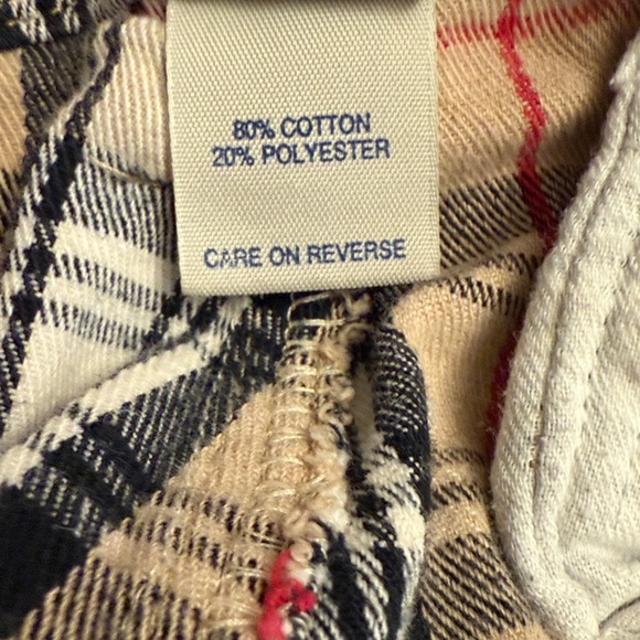 Vintage punk Frankie B. Plaid Cargo Pants with Black Zipper Accents - Picture 7 of 7